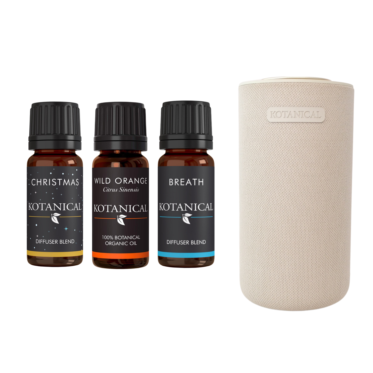 Rechargeable Diffuser Holiday Bundle (Cream)