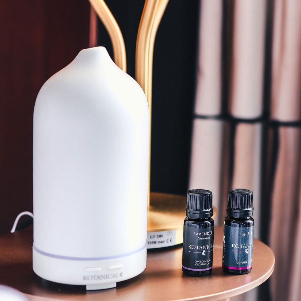 White Stone Oil Diffuser diffuser kotanical